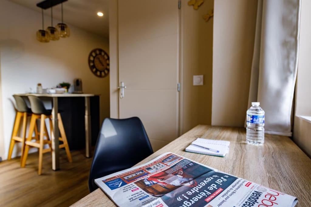 Joli Appartement, Le Bouchon Remois, Centre Ville Reims Luaran gambar
